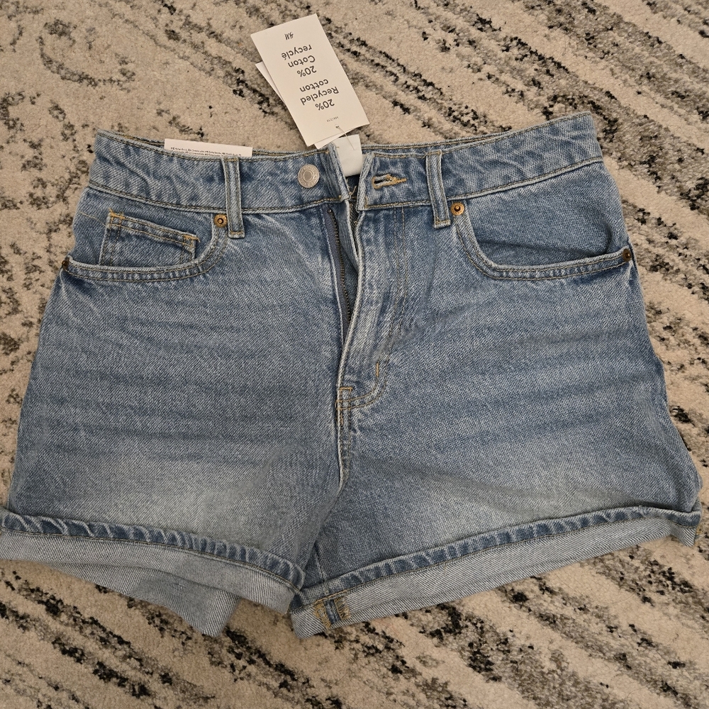 H&M Denim Blue Women's Shorts